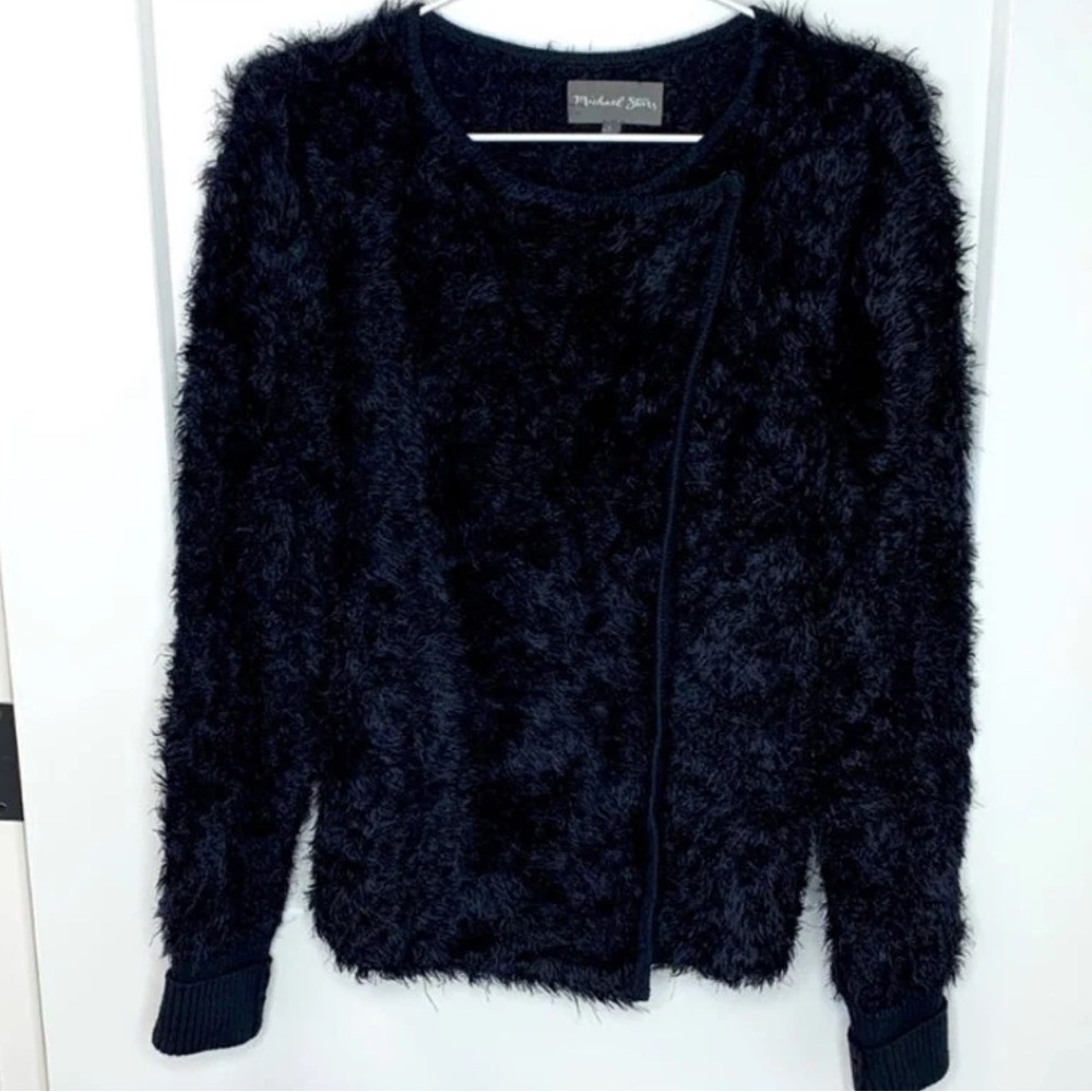 Michael Stars Fuzzy Bomber Jacket
